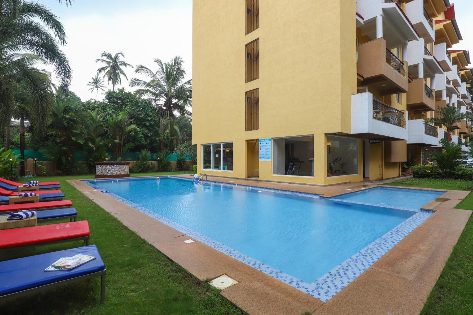 Veera Strand Park Serviced Apartments Near Calangute Extérieur photo
